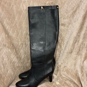 Ralph Lauren Black Heeled Boots